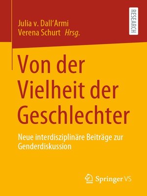 cover image of Von der Vielheit der Geschlechter